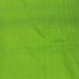 Parrot Green Plain Pure Silk Fabric