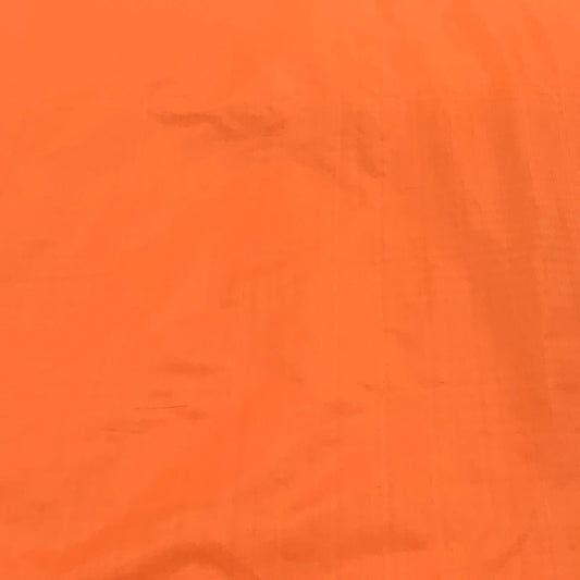 Deep Orange Plain Pure Silk Fabric