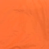 Deep Orange Plain Pure Silk Fabric