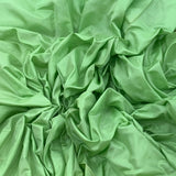 Fern Green Plain Pure Silk Fabric