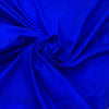 Dark Royal Blue Plain Pure Silk Fabric