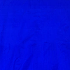 Dark Royal Blue Plain Pure Silk Fabric