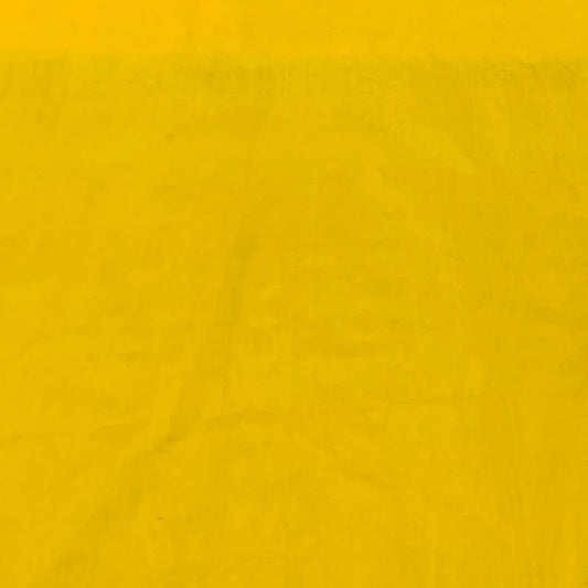 Mango Yellow Plain Pure Silk Fabric