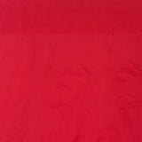 Blood Red Plain Pure Silk Fabric