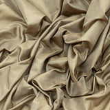 Pastle Gold Plain Pure Silk Fabric