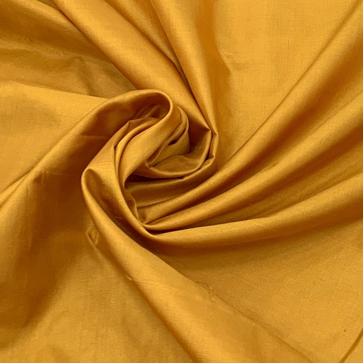 Haldi Yellow Plain Pure Silk Fabric