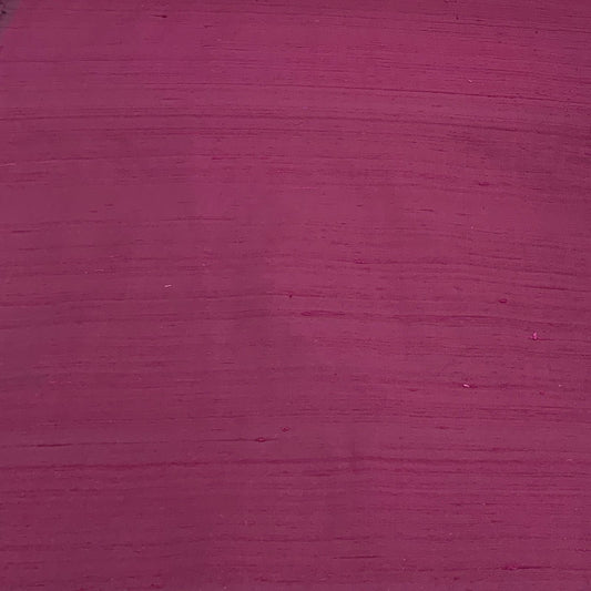 Dark Wine Plain Raw Silk Fabric