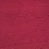 Dark Maroon Plain Raw Silk Fabric