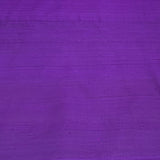 Dark Purple Plain Raw Silk Fabric