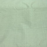 Pastle Green Plain Raw Silk Fabric