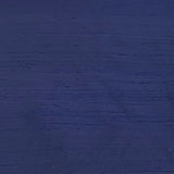 Dark Navy Blue Plain Raw Silk Fabric