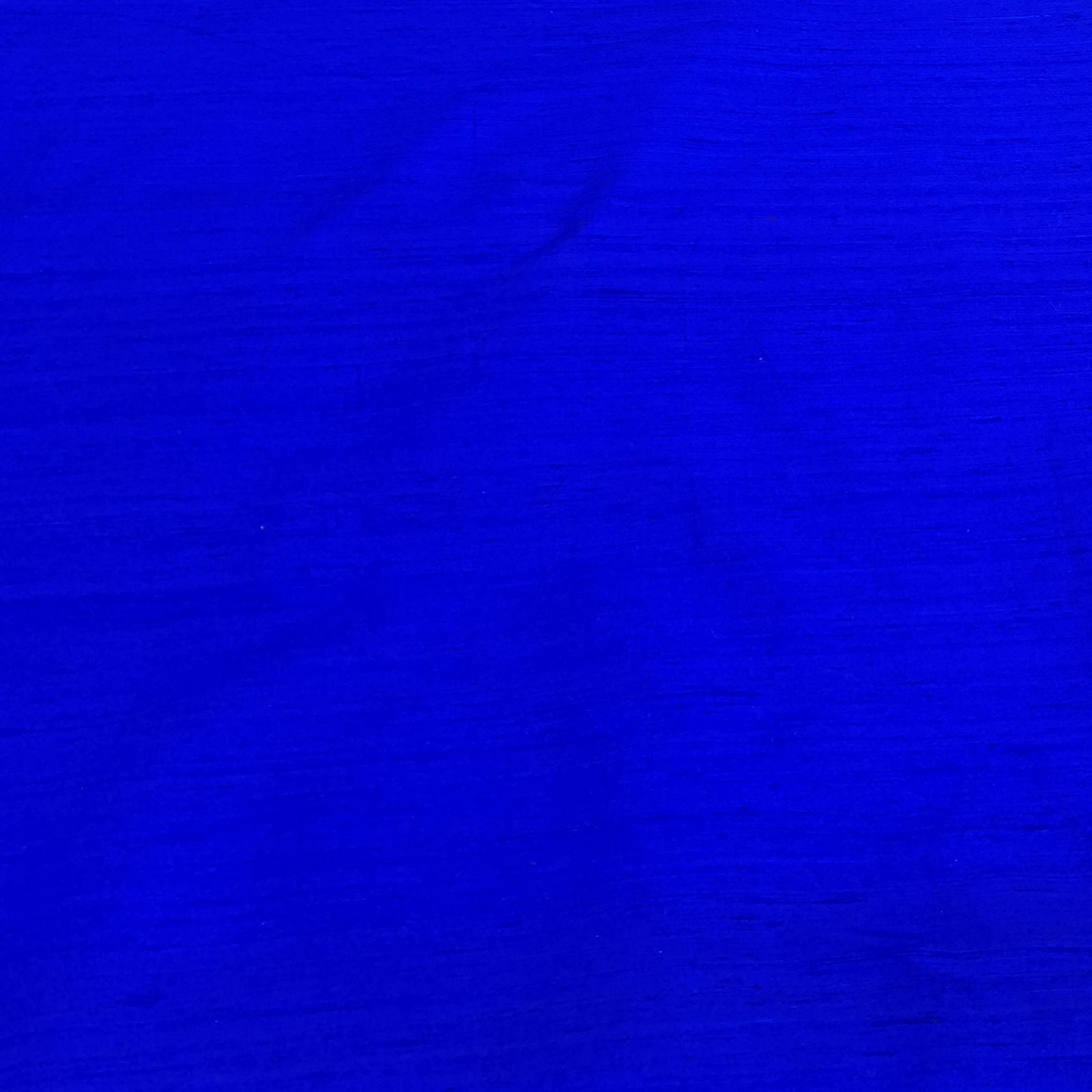 Persian Blue Plain Raw Silk Fabric