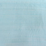 Light Blue Plain Raw Silk Fabric