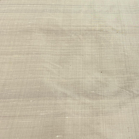 Dull Gold Plain Raw Silk Fabric