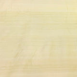 Light Yellow Plain Raw Silk Fabric