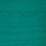 Bottle Green Plain Raw Silk Fabric