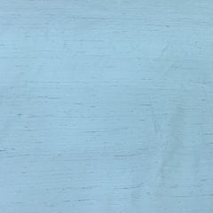 Baby Blue Plain Raw Silk Fabric