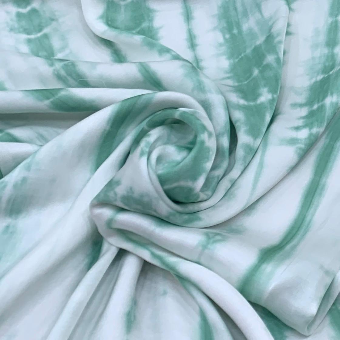 Modal Satin Printed Fabric