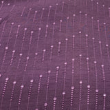 Slub Silk Embroidery Fabric