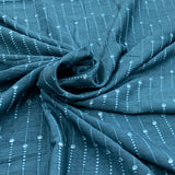 Slub Silk Embroidery Fabric