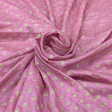 Tusser Silk Embroidery Fabric