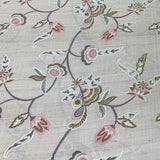 Tusser Silk Embroidery Fabric