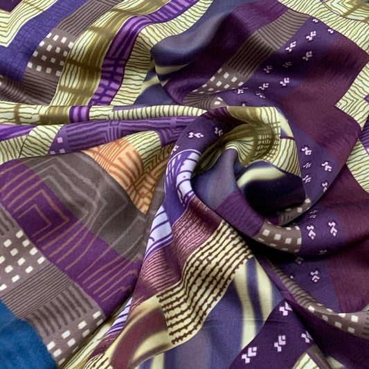 Modal Satin Printed Fabric