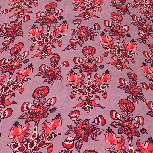 Modal Satin Printed Fabric