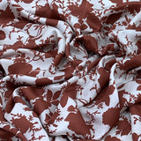 Modal Satin Printed Fabric