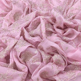 Chinon Chiffon Embroidery Fabric