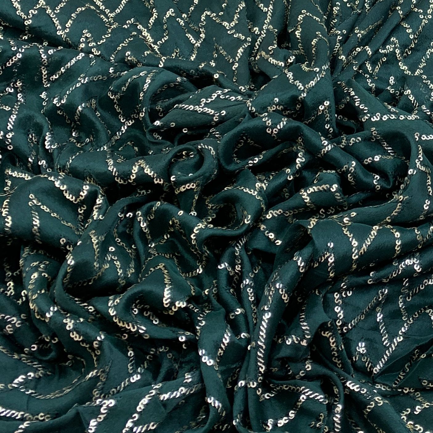 Chinon Chiffon Embroidery Fabric