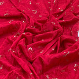 Chinon Chiffon Embroidery Fabric