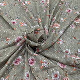 Chinon Chiffon Embroidery Fabric