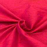 Rani Pink Plain Raw Silk Fabric