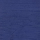 Admiral Blue Plain Raw Silk Fabric