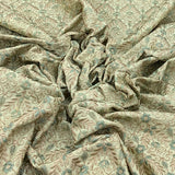 Slub Silk Embroidery Fabric