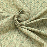 Slub Silk Embroidery Fabric