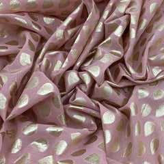Light Pink Chanderi Brocade