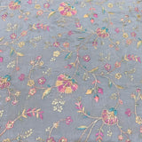 Chinon Chiffon Embroidery Fabric