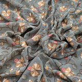 Georgette Embroidery Fabric