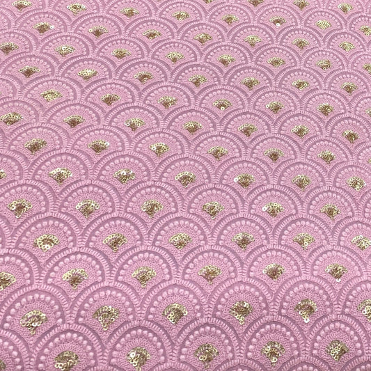 Georgette Embroidery Fabric