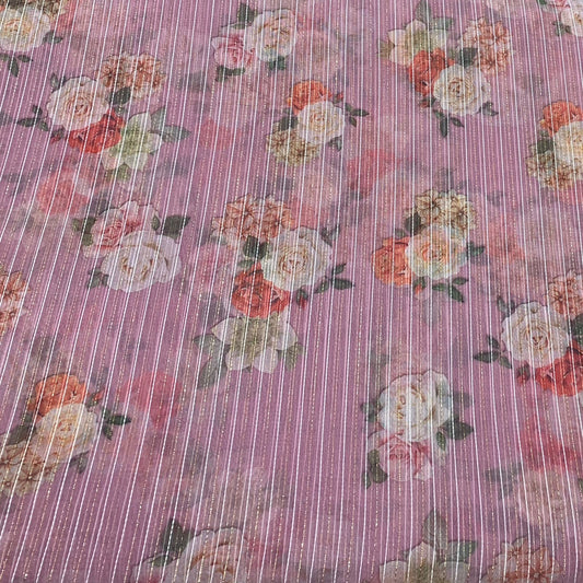 Organza Embroidery Fabric