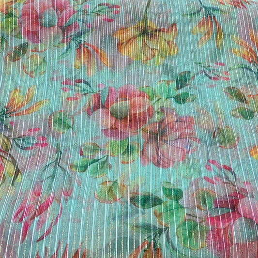 Organza Embroidery Fabric