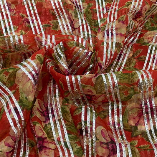 Organza Embroidery Fabric