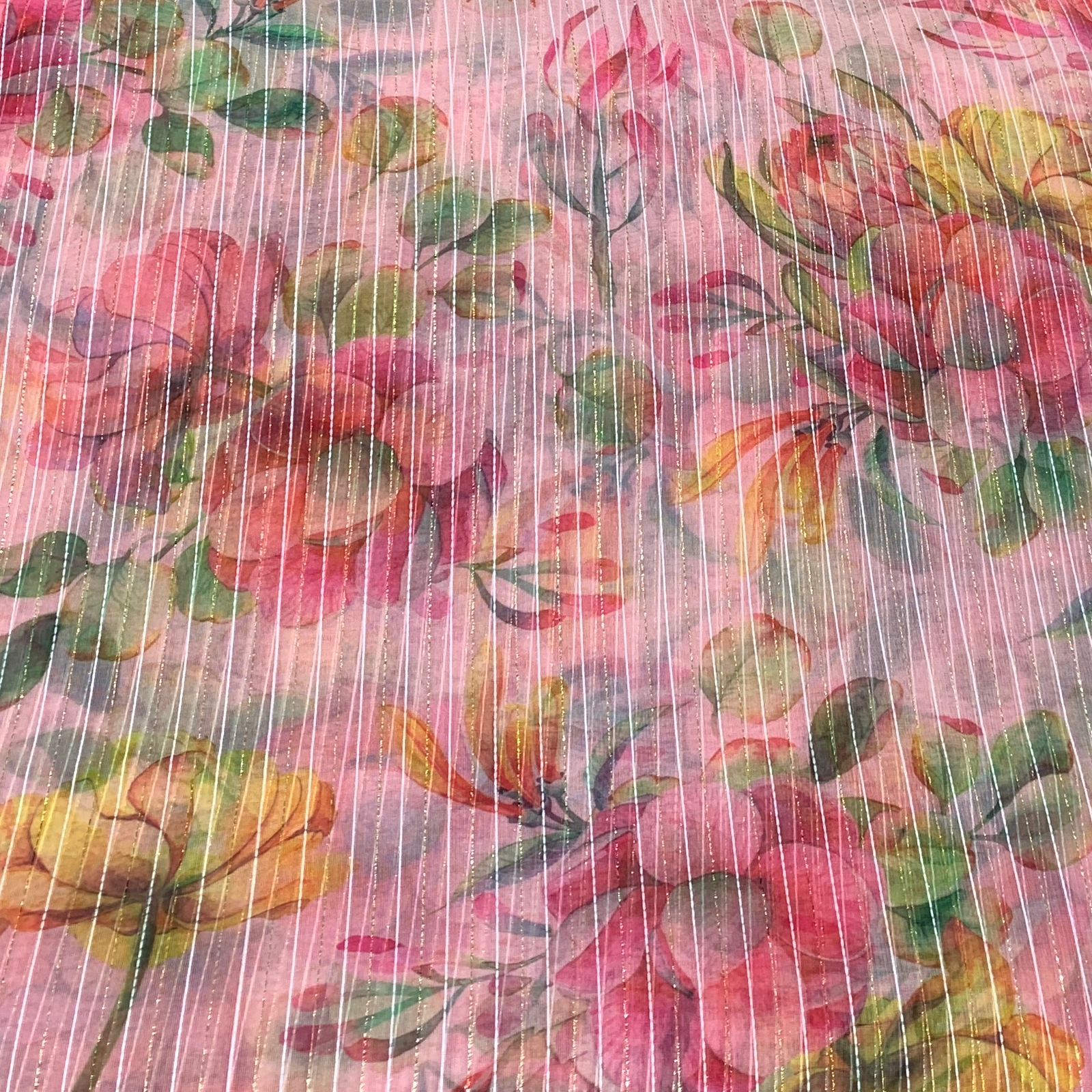 Organza Embroidery Fabric