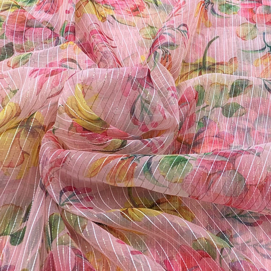 Organza Embroidery Fabric