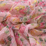 Organza Embroidery Fabric