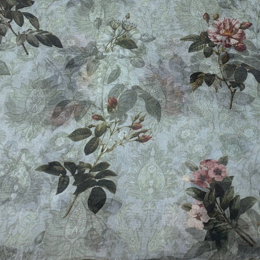 Organza Embroidery Fabric