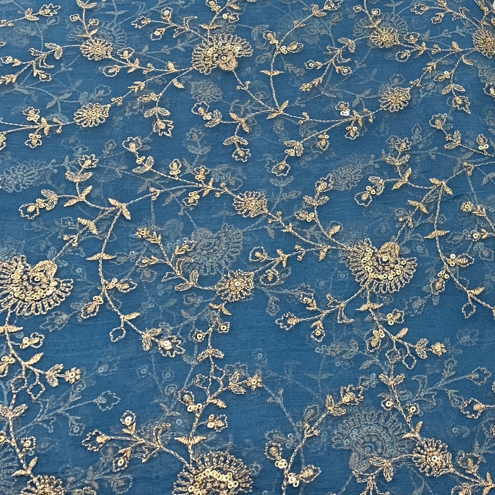 Organza Embroidery Fabric