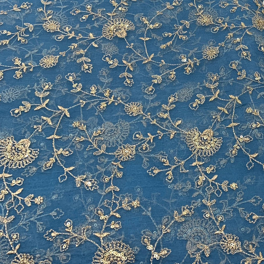 Organza Embroidery Fabric